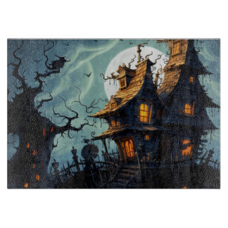 Planche À Découper Maison hantée 