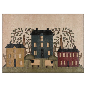 Planche À Découper Maisons d'art populaire Americana