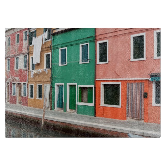 Planche À Découper Maisons sur le front de mer (Devant)