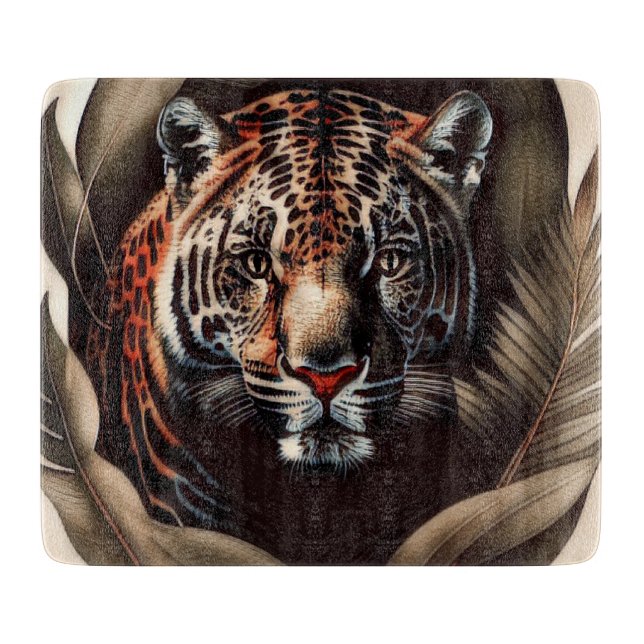 Planche À Découper Majestic Jaguar - Roi De La Jungle (Devant)