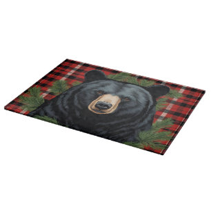 Planche À Découper Majestic Northern Black Bear Cutting Board