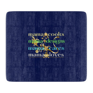 Planche À Découper Mama Cooks Mama Designs Mama Cares Mama Loves