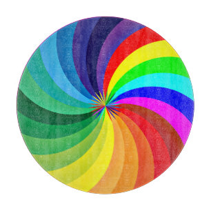 Planche À Découper Mandala-46556 couleur arc-en-ciel