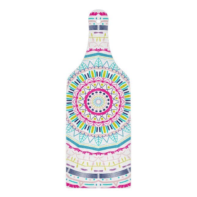 Planche À Découper mandala coloré (Devant)