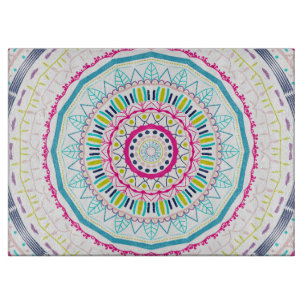 Planche À Découper mandala coloré