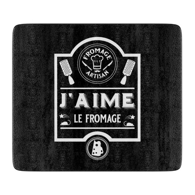 Planche À Découper Mangeurs de fromage (Devant)