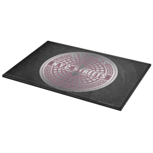 Planche À Découper Manhole Covers Queens (Coin)