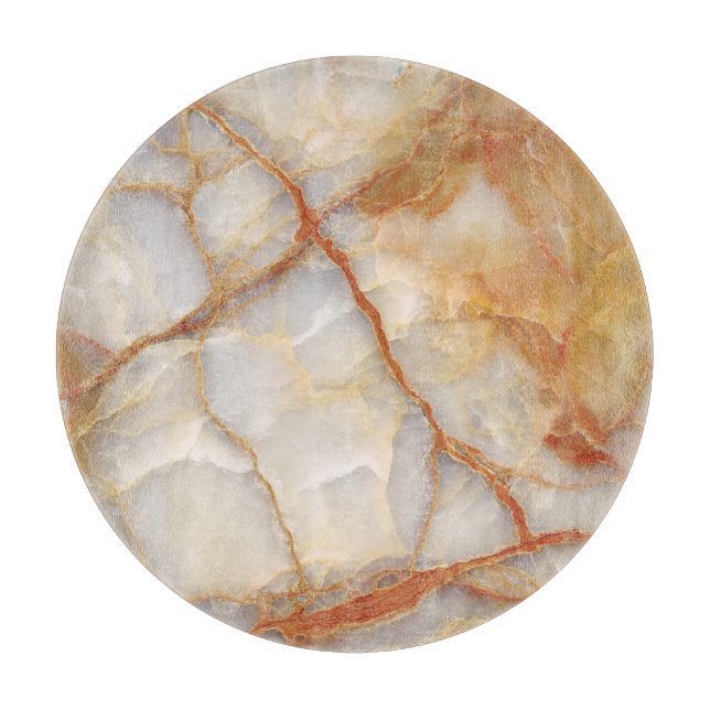 Planche À Découper Marble Majesty : Élégance brillante (Devant)