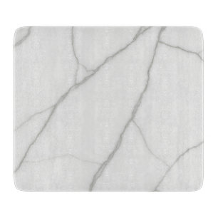 Planche À Découper Marbre Blanc