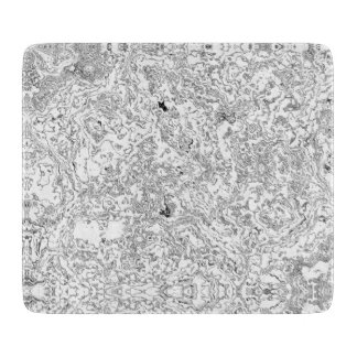 Planche À Découper Marbre blanc Nature moderne Pierre naturelle