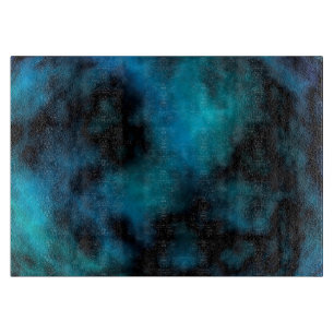 Planche À Découper Marbre Bleu Cosmic Faux