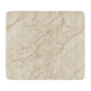 Planche À Découper Marbre Subtil Neutre Style Moderne Raffiné