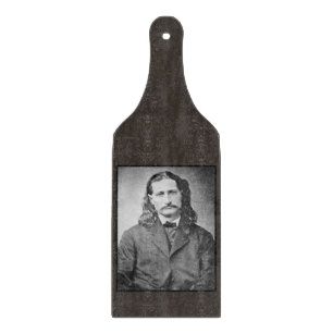 Planche À Découper Maréchal Wild Bill Hickok Vieux Ouest Tireur d'éli