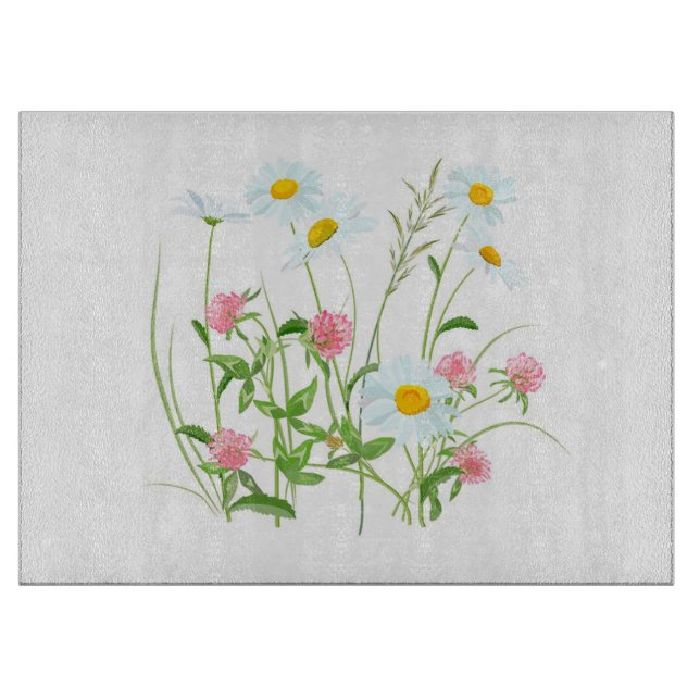 Planche À Découper Marguerite et chou (Devant)