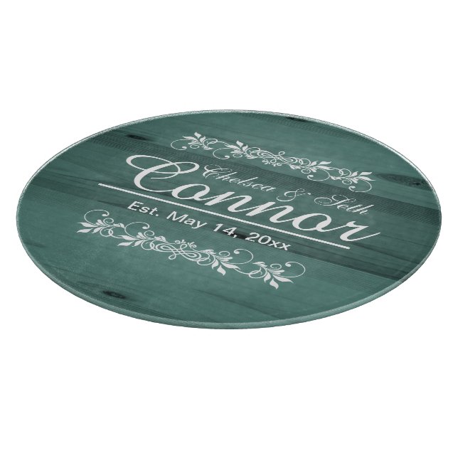 Planche À Découper Mariage ou anniversaire de mariage et de chambre | (Coin)