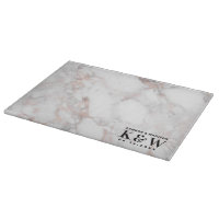 Mariage Thème Rose-Gold Faux Marble