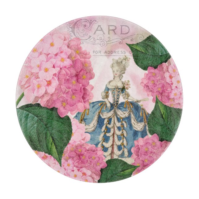 Planche À Découper Marie Antoinette Redoute Round Cutboard (Devant)