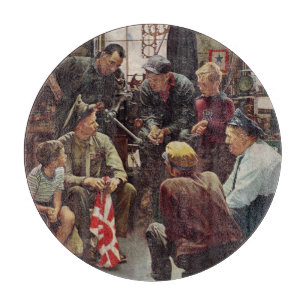 Planche À Découper Marine de retours au pays