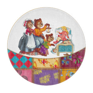 Planche À Découper Masha et 3 ours