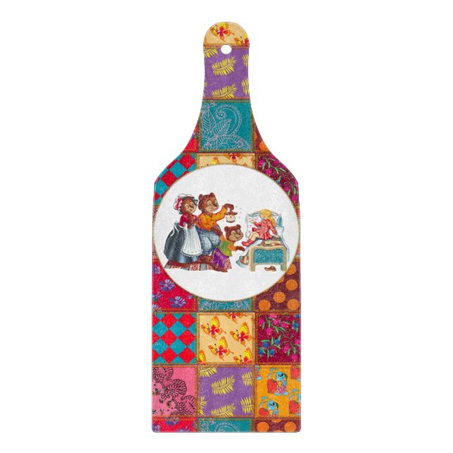 Planche À Découper Masha et 3 ours (Devant)