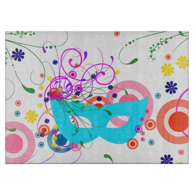 Planche À Découper Masque Purim (Devant)