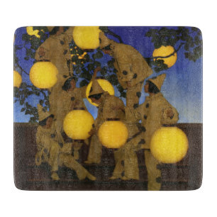 Planche À Découper Maxfield Parrish Les Porteuses de Lanternes 1908 V