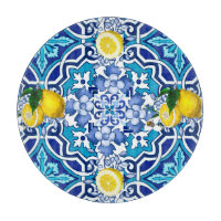 Méditerranée, majolica, tuiles, citrons, agrumes