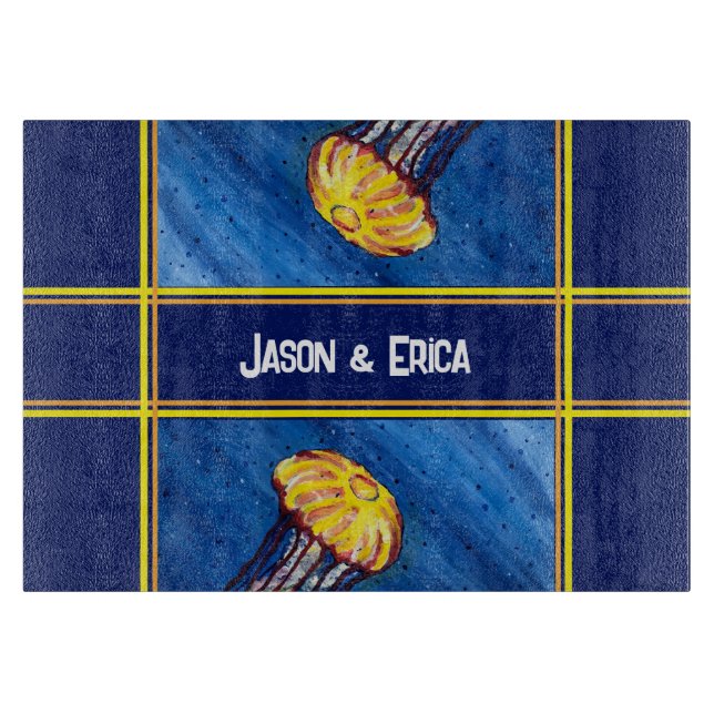 Planche À Découper Méduse personnalisée (Devant)