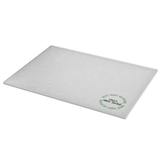 Planche À Découper Meilleure découpe en verre mère irlandaise (Coin)