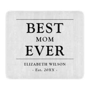 Planche À Découper Meilleure maman jamais mère mère cadeau