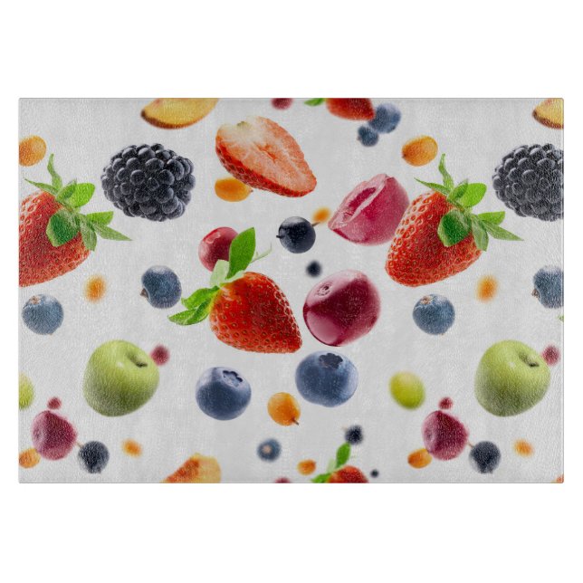 Planche À Découper Mélange de Fruits (Devant)