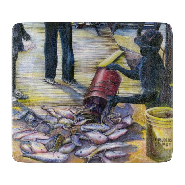 Planche À Découper Menu du jour, Harbour Island (Devant)