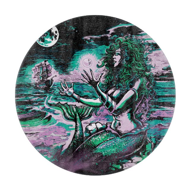 Planche À Découper Mermaid Siren Atlantis Pearl (Devant)