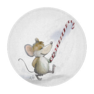 Planche À Découper Merry Mouse Moe Holiday Cutting Board