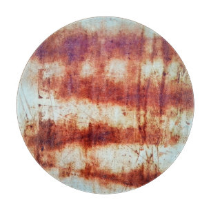 Planche À Découper métal rouillé, arrière - plan texturé.