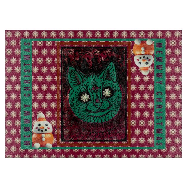 PLANCHE À DÉCOUPER MEWWWWY CHRISTMAS (Devant)