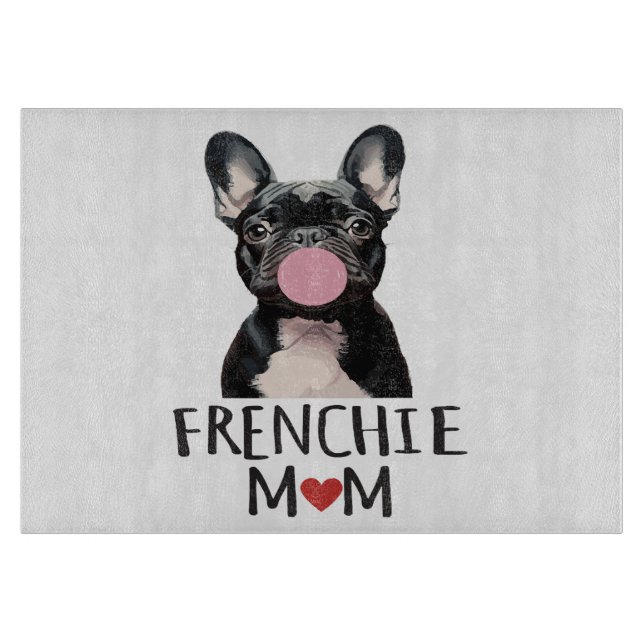 Planche À Découper Mignon bouledogue français (Devant)