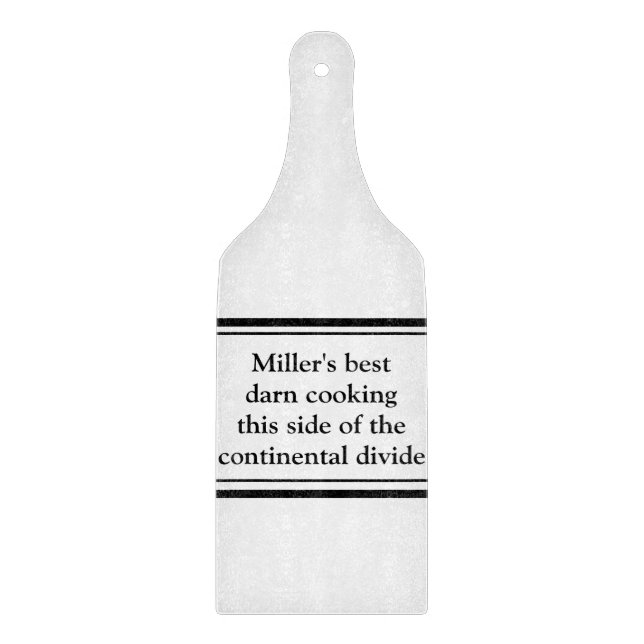 Planche À Découper Minimaliste personnalisé (Devant)