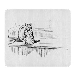 Planche À Découper Mittens the Kitten (Chat à l'ardeur) (Beatrix Pott