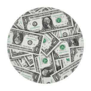 Planche À Découper Modèle de billet d'un dollar