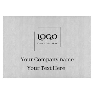 Planche À Découper Modèle de logo personnalisé élégant