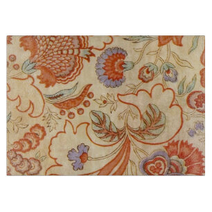 Planche À Découper Modèle floral antique de Chintz Paisley