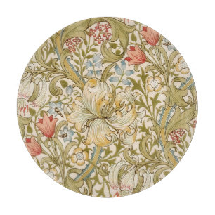 Planche À Découper Modèle floral Art Nouveau de William Morris Lily