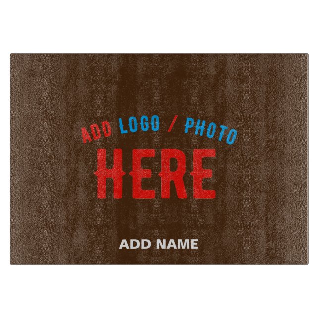 PLANCHE À DÉCOUPER MODERNE ET MODERNE PERSONNALISABLE BROWN VÉRIFIÉ (Devant)