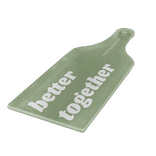 Planche À Découper Moderne Mieux Ensemble Sage Green Charcuterie