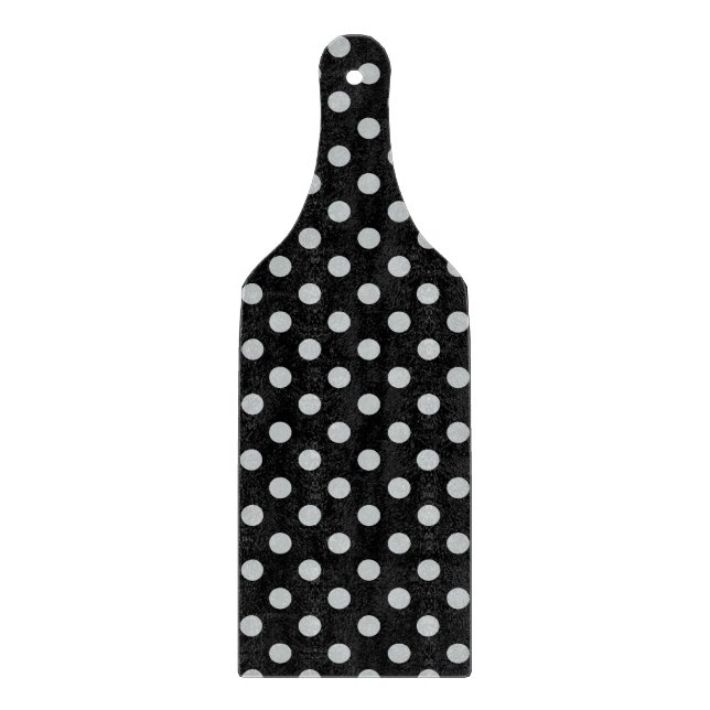 Planche À Découper Modifier Pois gris N'importe quelle couleur Clique (Devant)