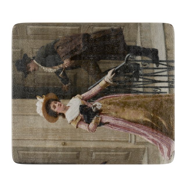 Planche À Découper Mon voisin de la porte suivante (couple de flirts) (Devant)