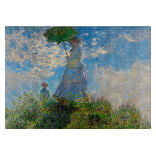 Planche À Découper Monet Femme Parasol Impressionnisme