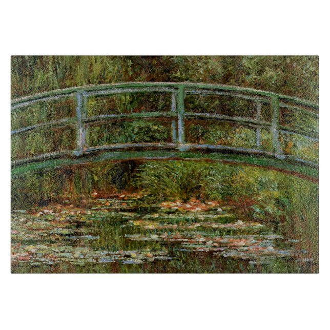 Planche À Découper Monet Pont Japonais de Giverny (Devant)
