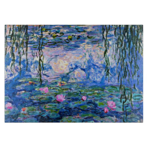 Planche À Découper Monet - Water Lilies, 1919, rose,